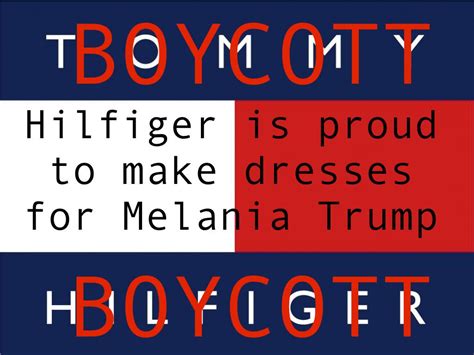 tommy hilfiger boycott